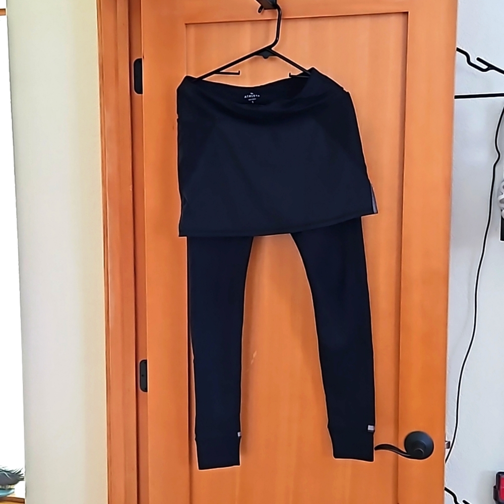 Athleta insulated tights with skirt